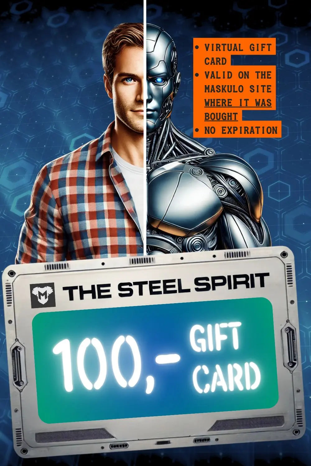 Maskulo US Gift Card "The Steel Spirit"