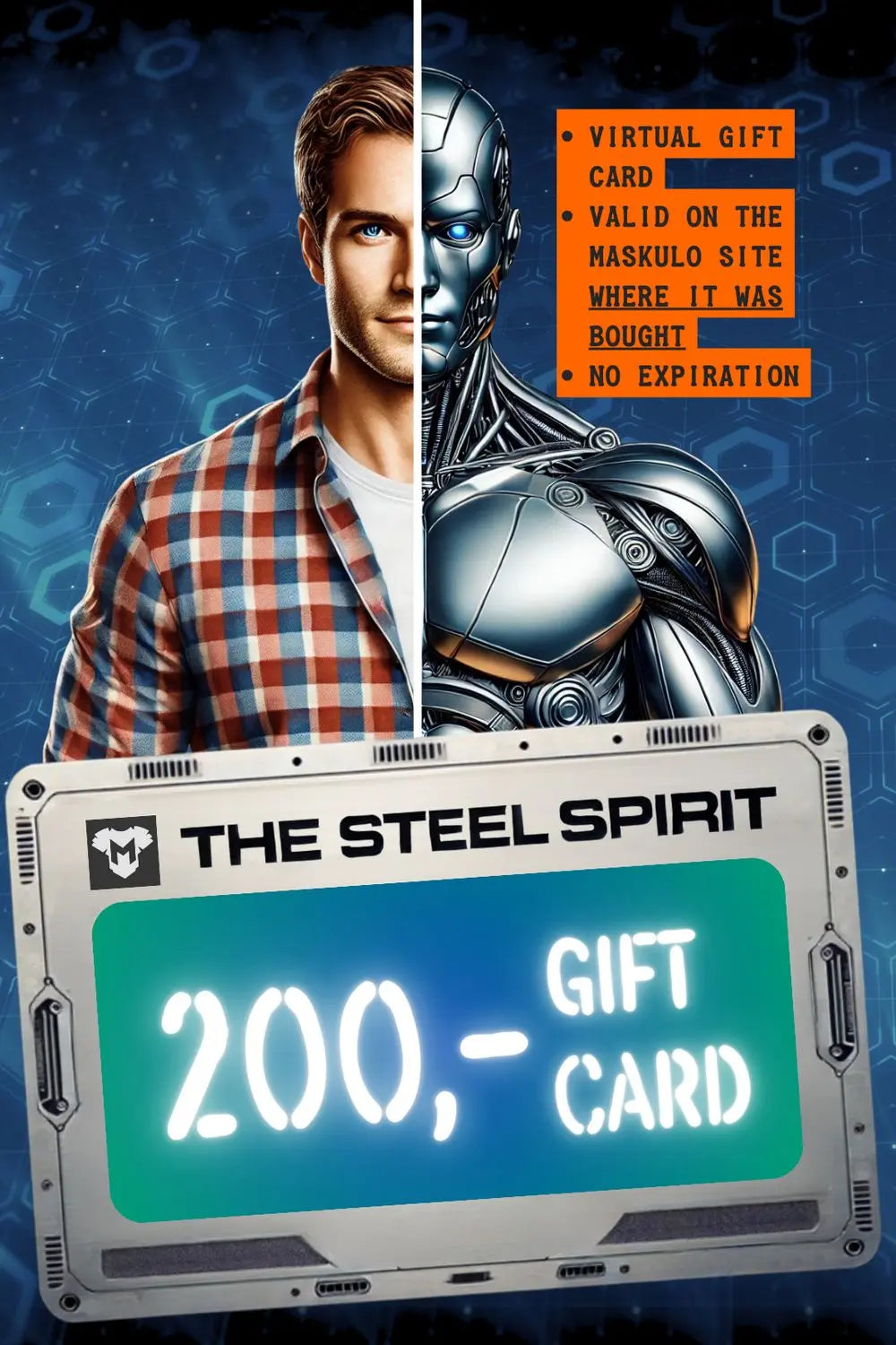 Maskulo US Gift Card "The Steel Spirit"