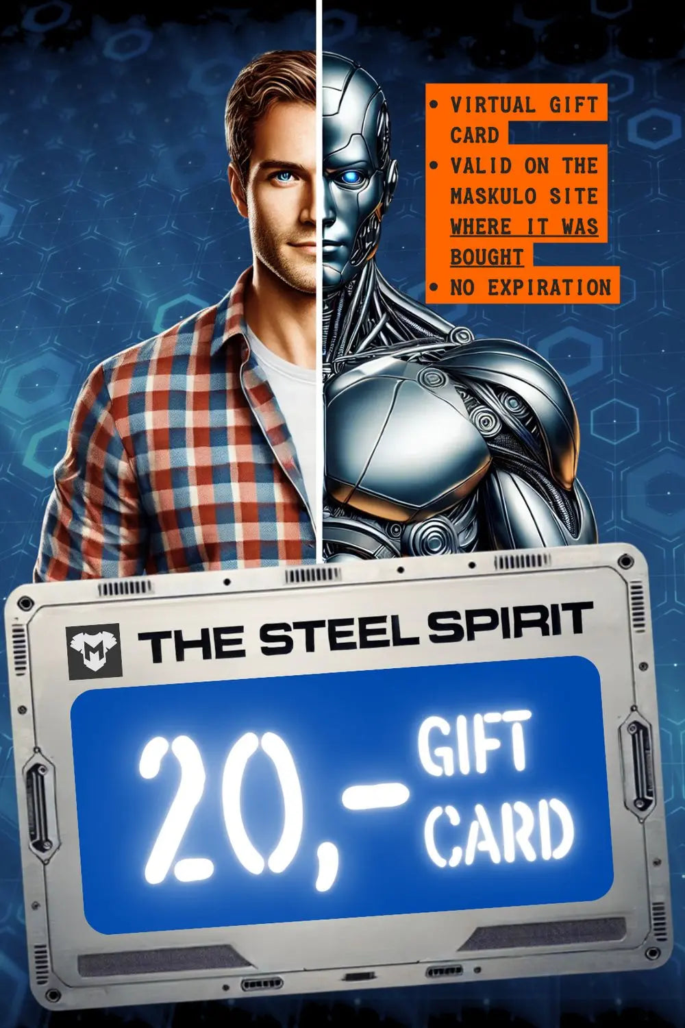Maskulo US Gift Card "The Steel Spirit"
