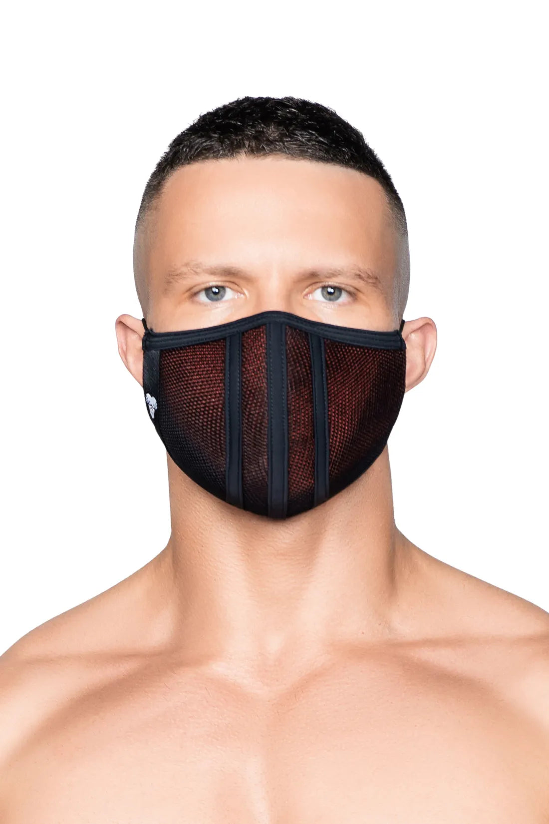 Life 3D Mask. Red & Black