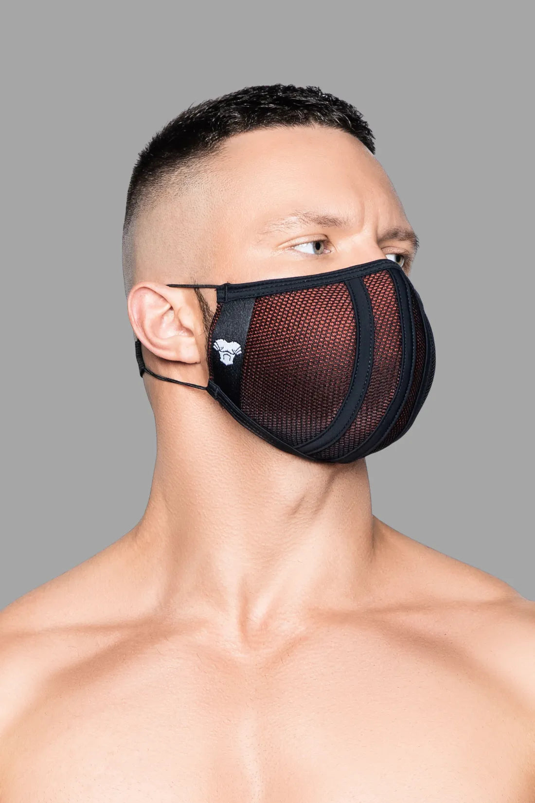 Life 3D Mask. Red & Black