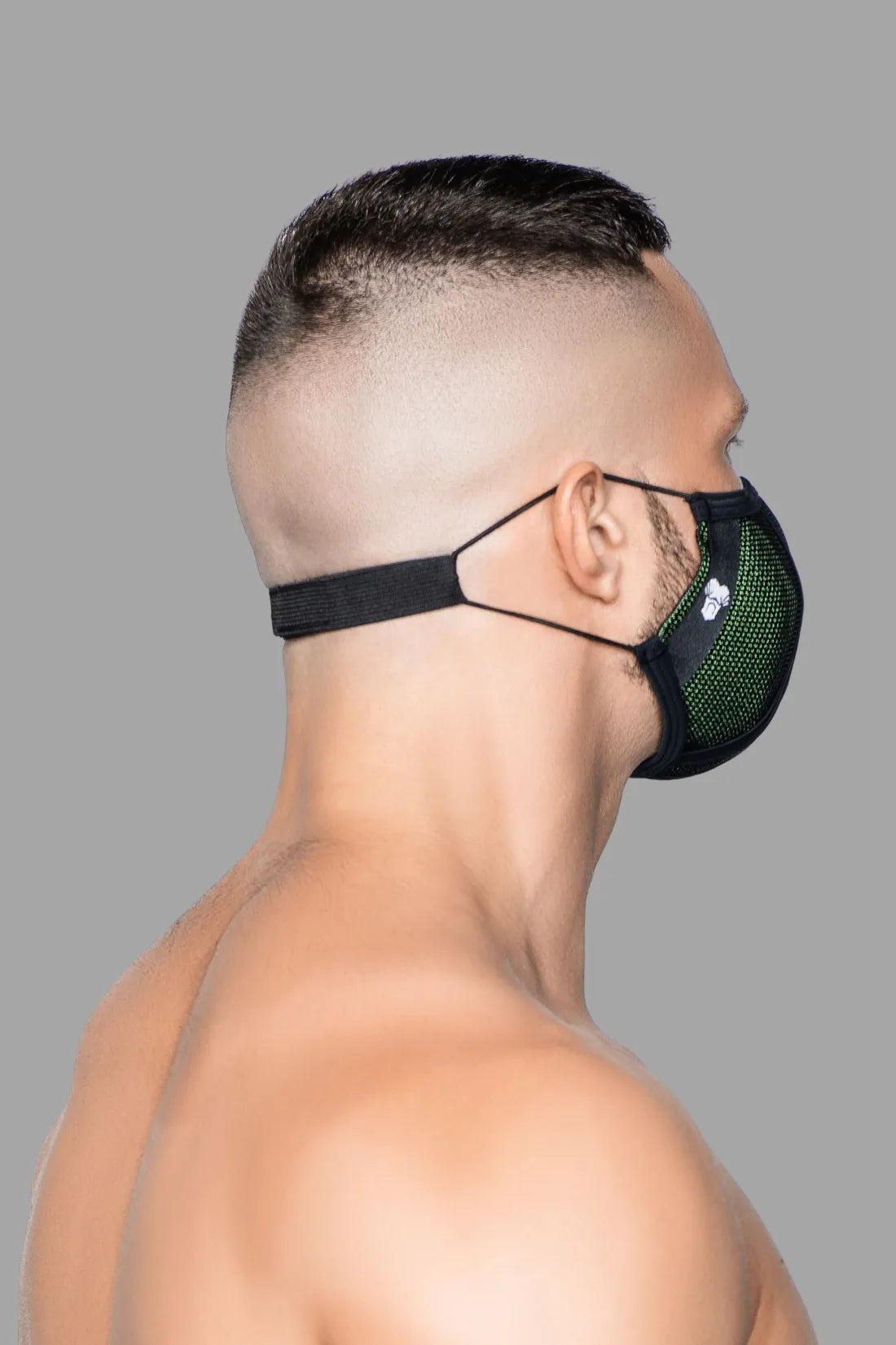 Maskulo de vida 3D. Verde+Negro