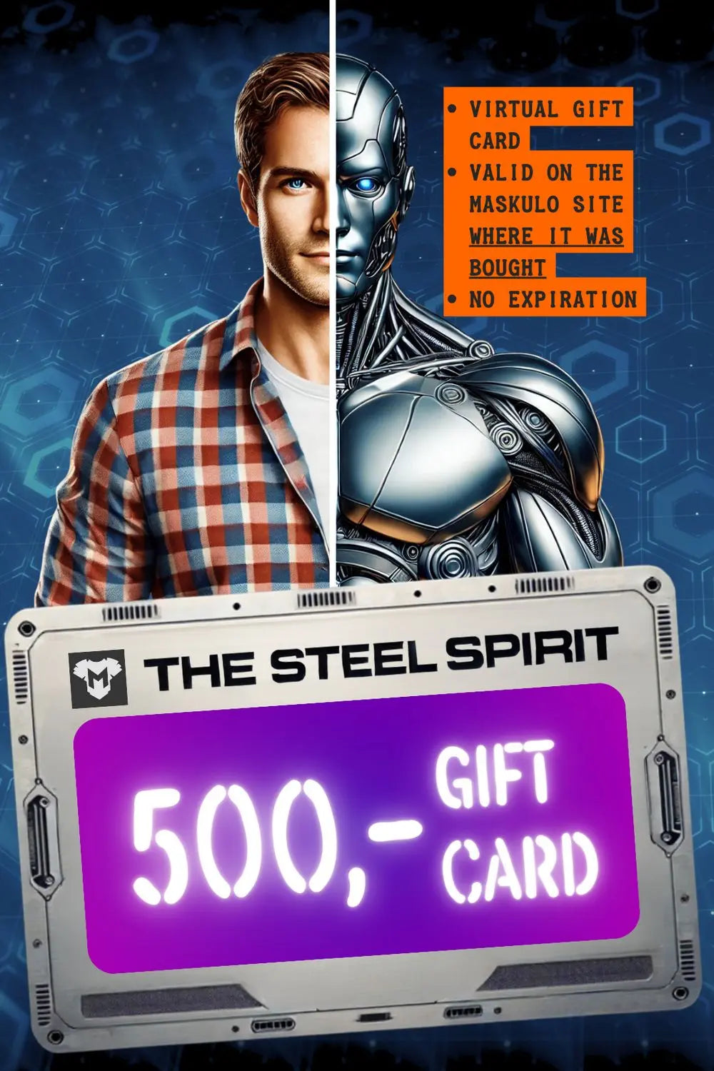 Maskulo US Gift Card "The Steel Spirit"