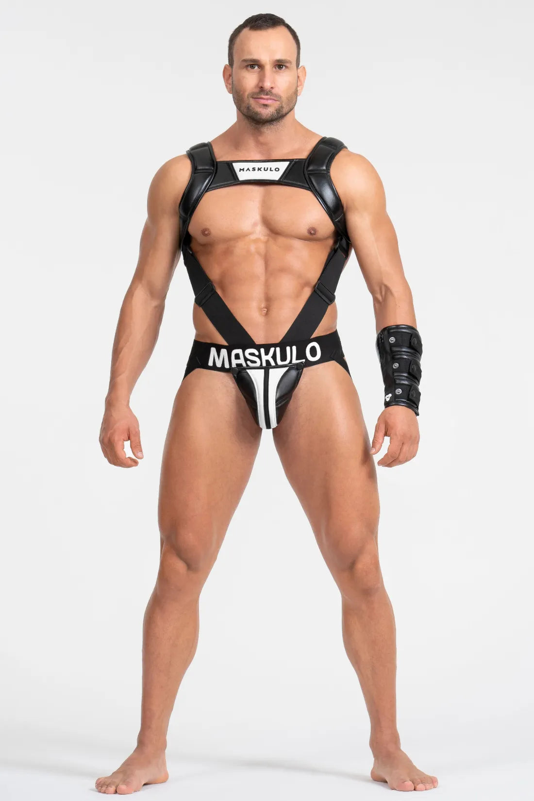 Jock 'Big Bulge'. Preto e Branco