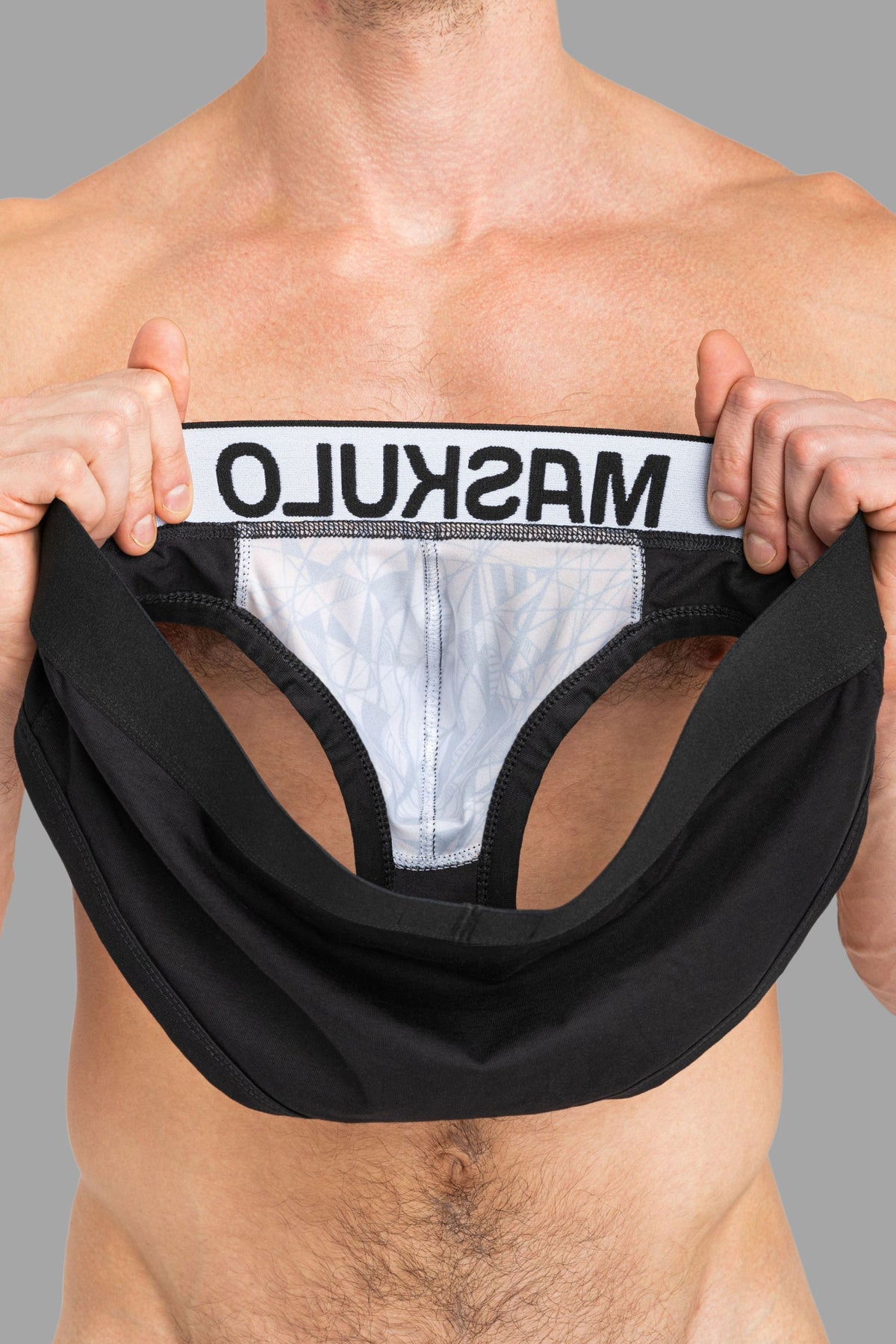 ARMOR Briefs con efecto ART-X. Blanco y negro