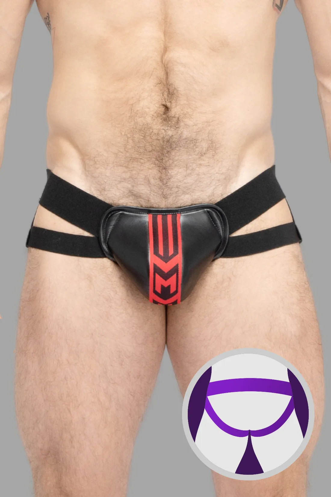 Skulla. Jock. Preto e Vermelho