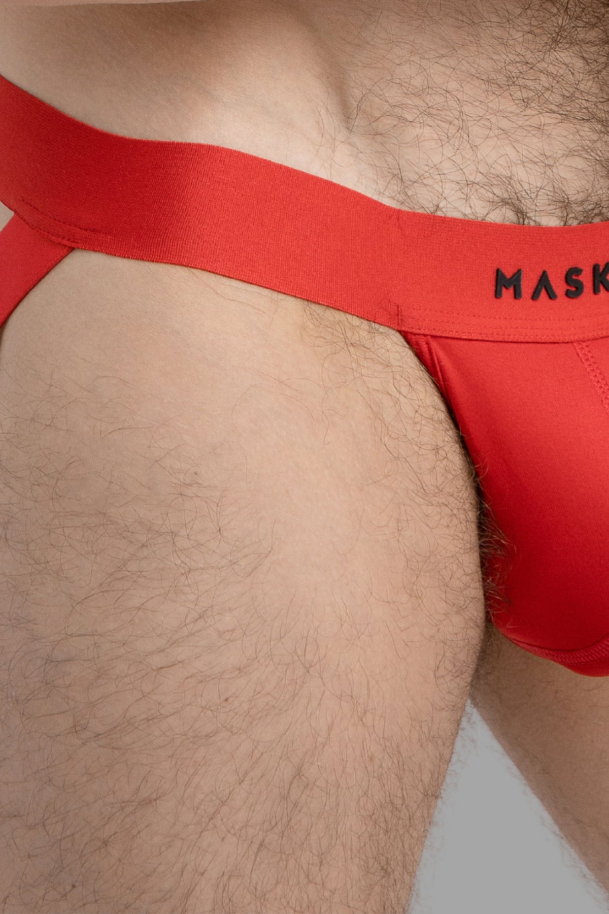 Microfiber Jock. Red