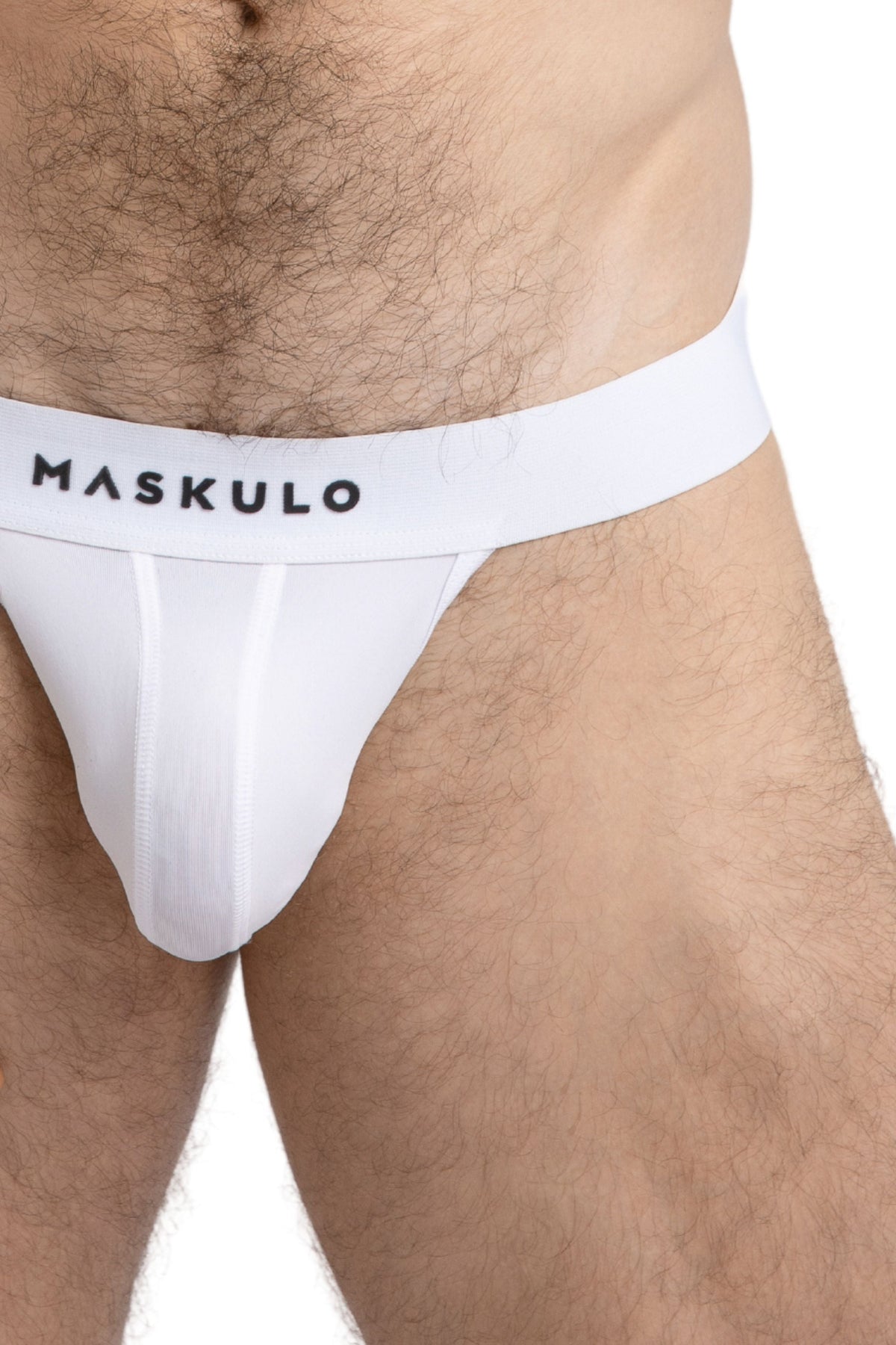 Microfiber Jock. White