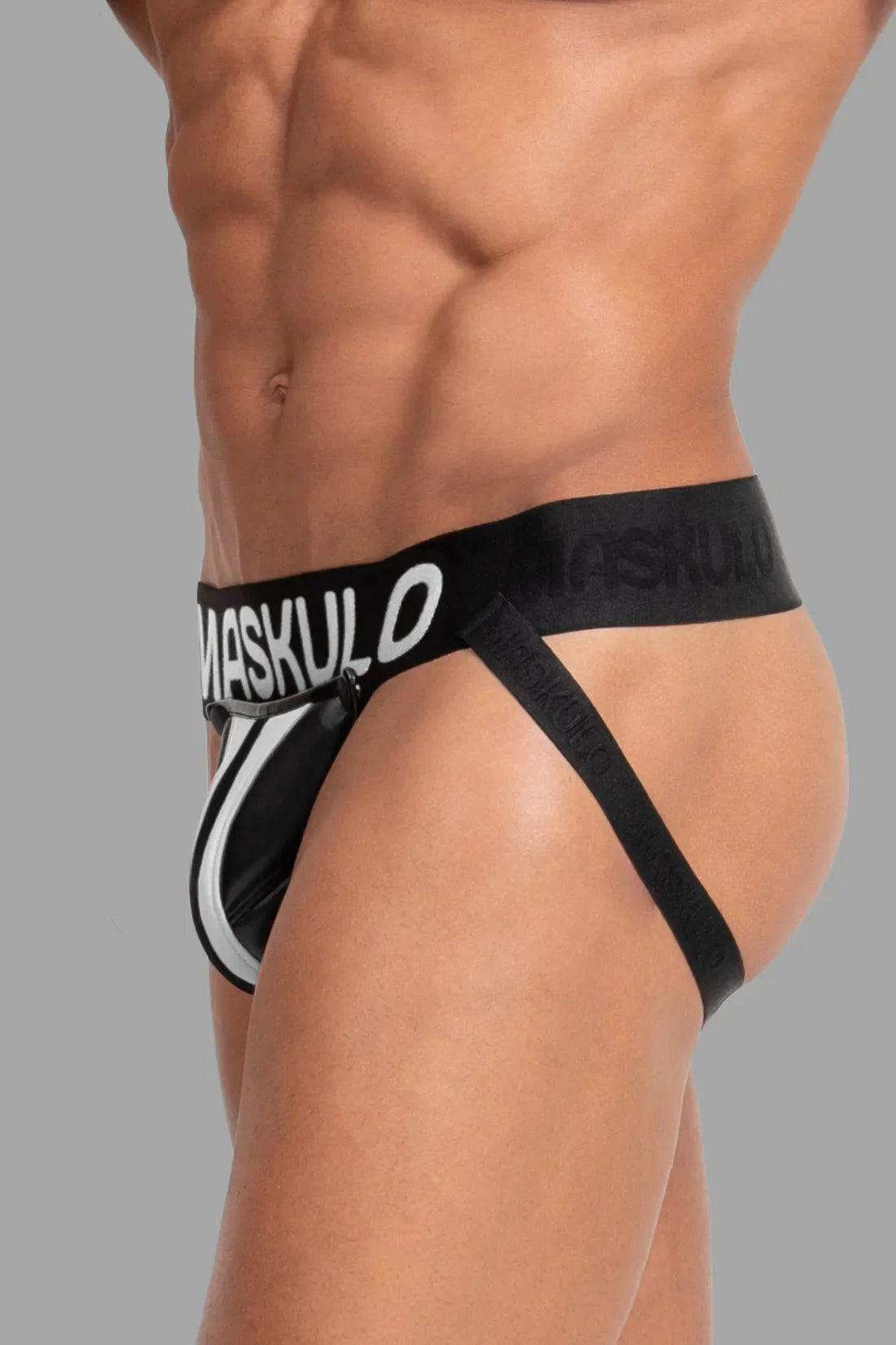 Jock 'Big Bulge'. Preto e Branco