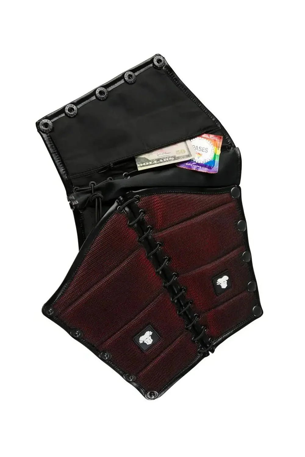 Armored. Color - Under. Forearm Guard Wallet (1 pc). Red - MAC135-Y1 - Maskulo US NY FL