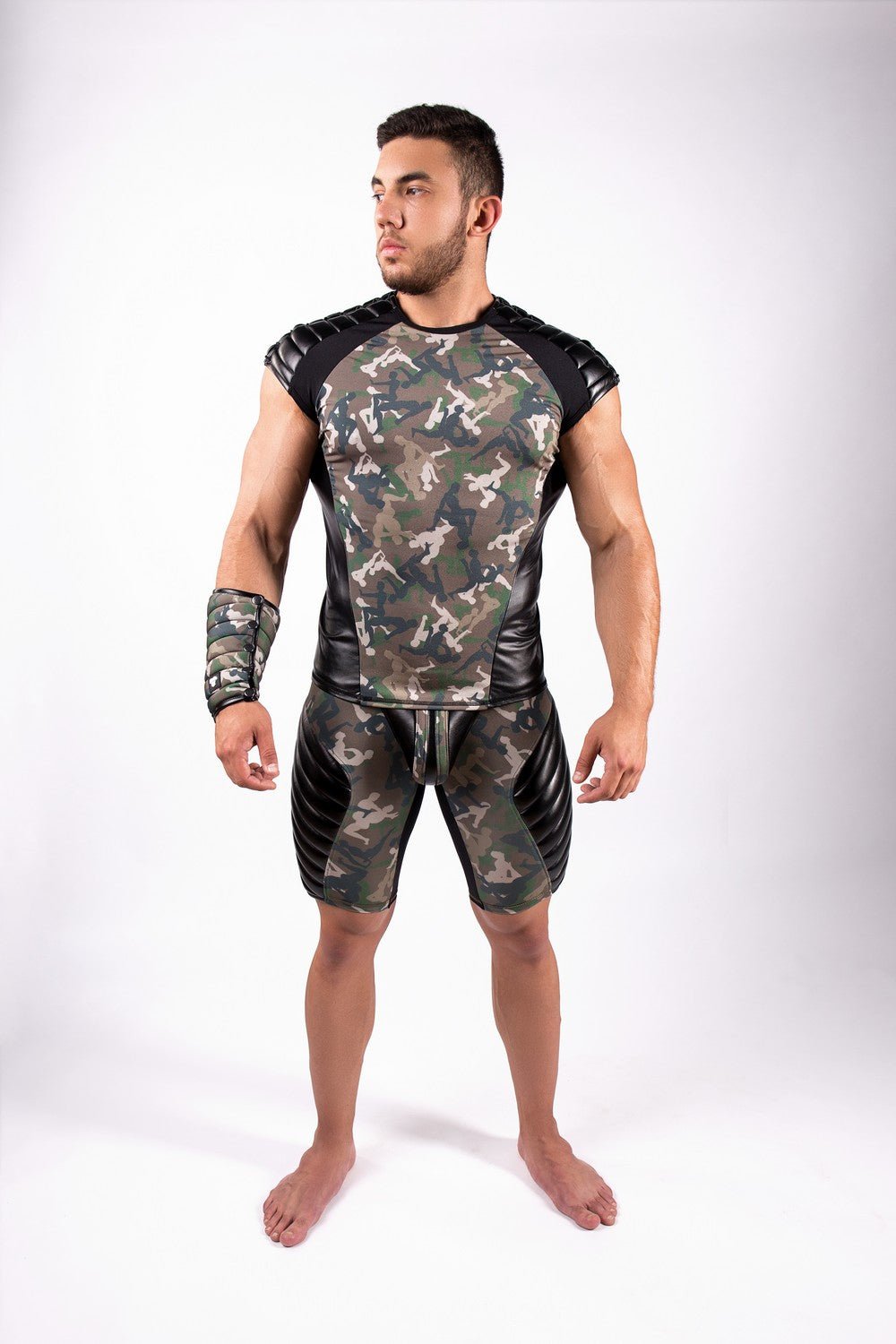 Armored. Top. Shoulder Lacing. Camo - MTP174-Y1 - Maskulo US NY FL
