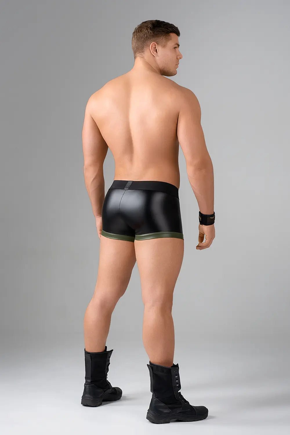 EnForce. Waist - high Codpiece Trunk shorts. Regular Rear - MTR147-Y1 - Maskulo US NY FL