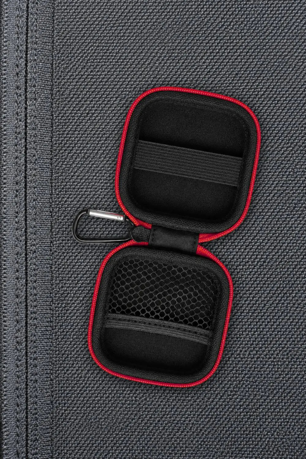 Irwin Wanderlust. Carabiner Zip-Case. Red - MCS103-YX - Maskulo US NY FL