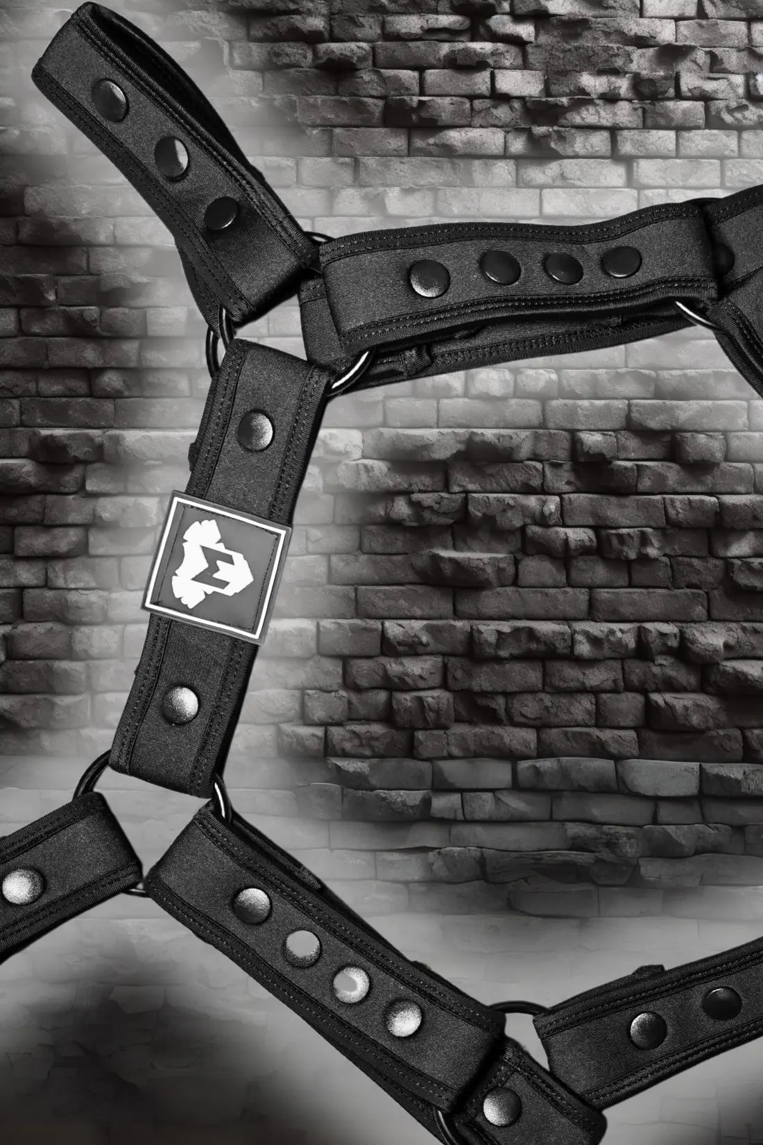 Jaxon Hexguard. Neoprene body harness. Black - MHR192-YX - Maskulo US NY FL