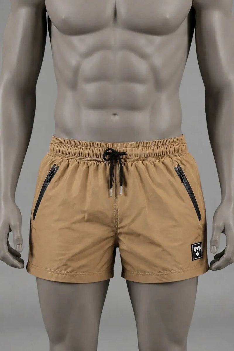 Jedd Synther Shorts. Beige Khaki - MSH269-Y1 - Maskulo US NY FL