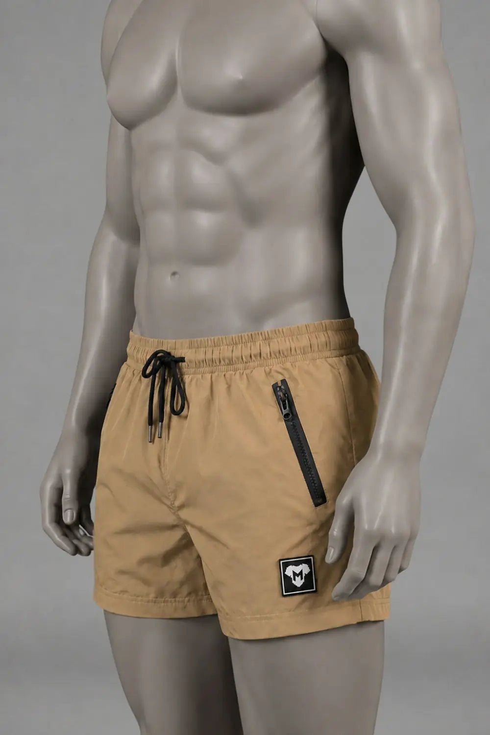 Jedd Synther Shorts. Beige Khaki - MSH269-Y1 - Maskulo US NY FL