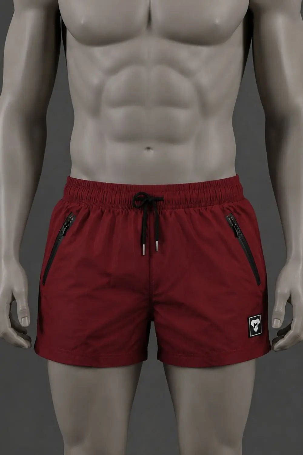 Jedd Synther Shorts. Red Dark - MSH250-Y1 - Maskulo US NY FL