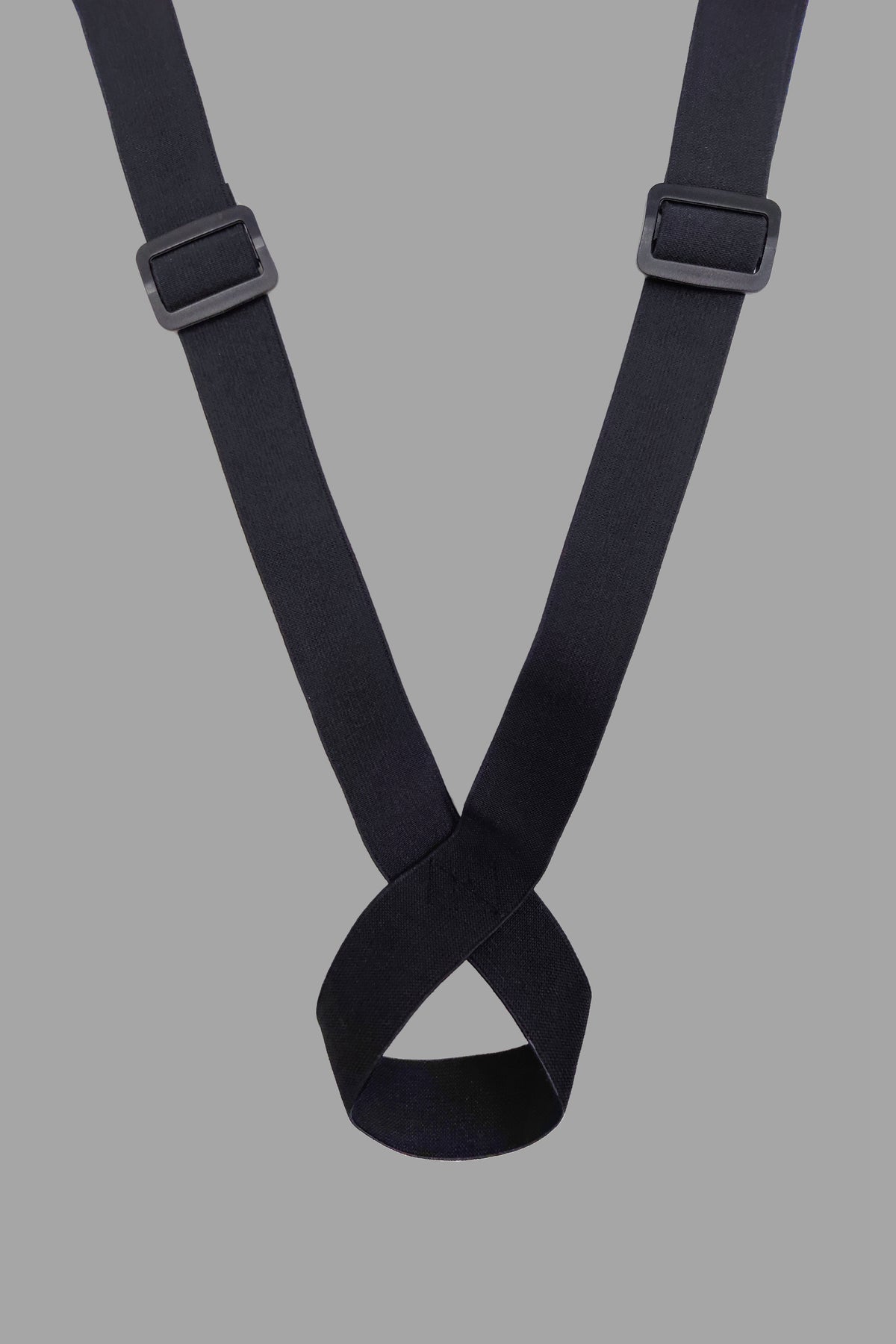 Outtox. Body Harness with Snaps. Black & White