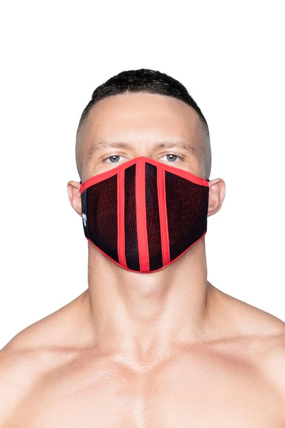 Life 3D Mask. Black and Red - Maskulo - MAC103 - YX - Maskulo Global (EU) Store