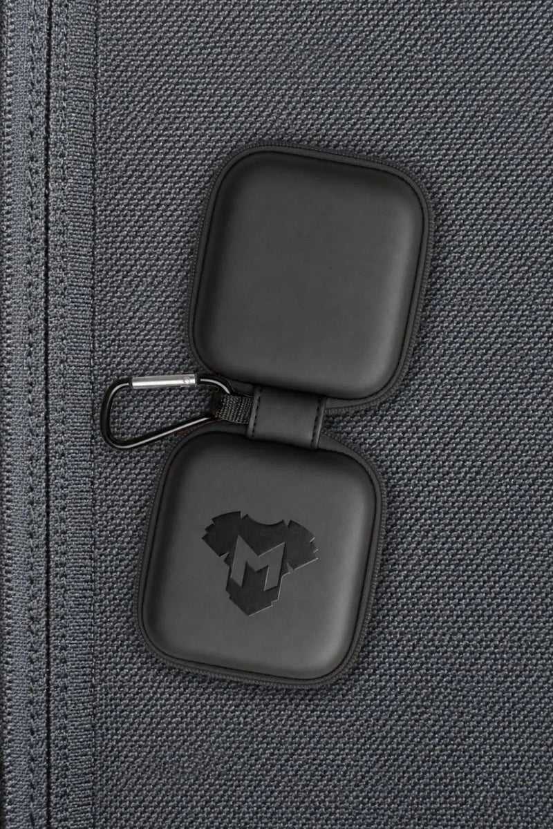 Maxwell Wanderlust. Carabiner Zip-Case. Black - MCS101-YX - Maskulo US NY FL