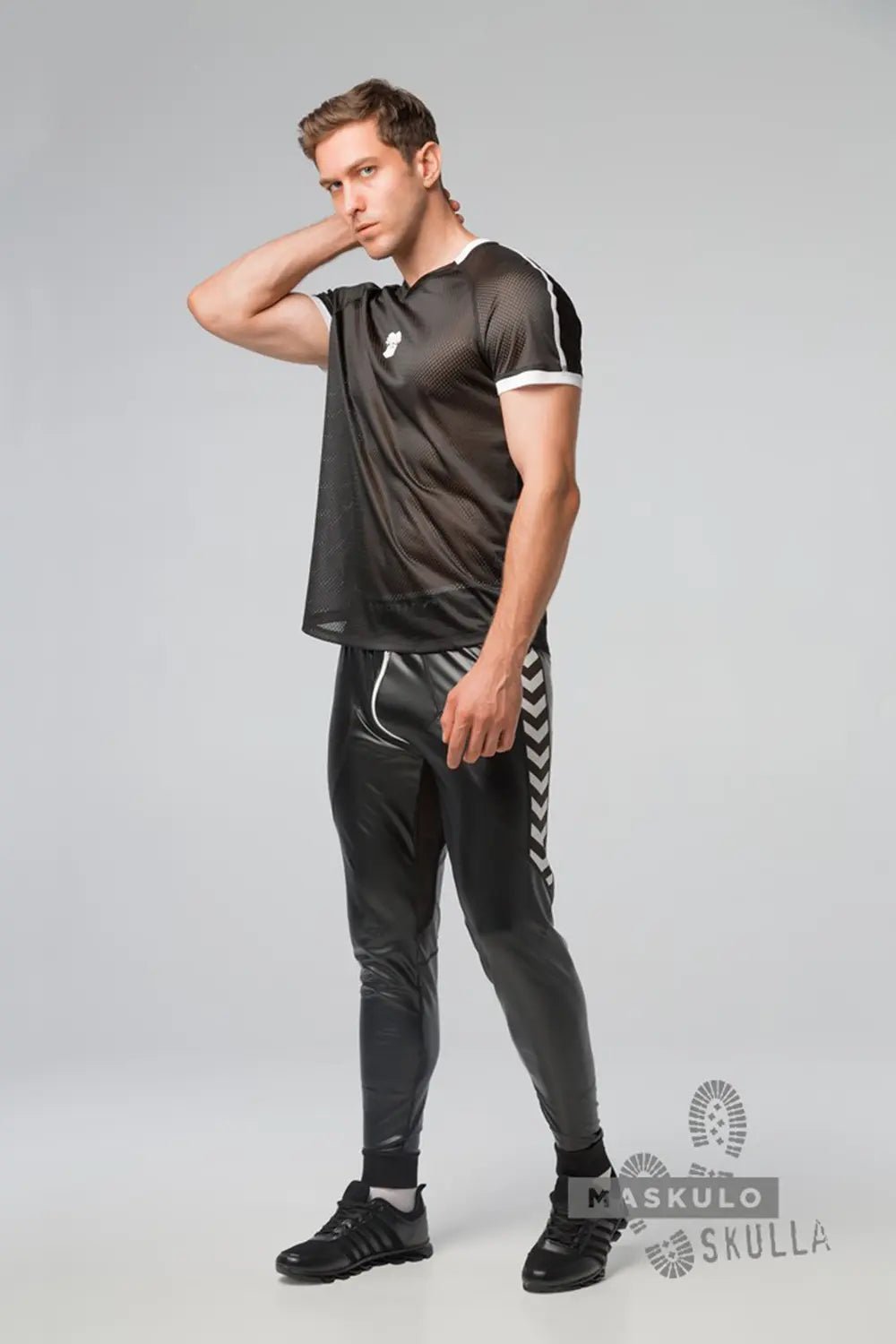Skulla. Mesh T-Shirt. White - MTS114-Y1 - Maskulo US NY FL