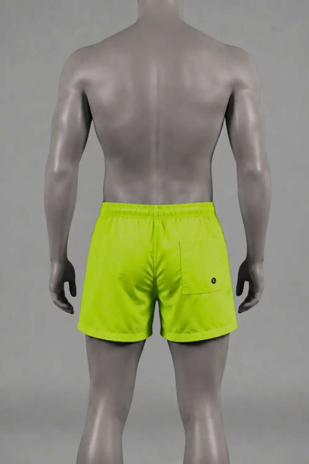 Sterling Cyclone Soft-Touch Nylon Shorts. Green Neon - MSH248-Y1 - Maskulo US NY FL