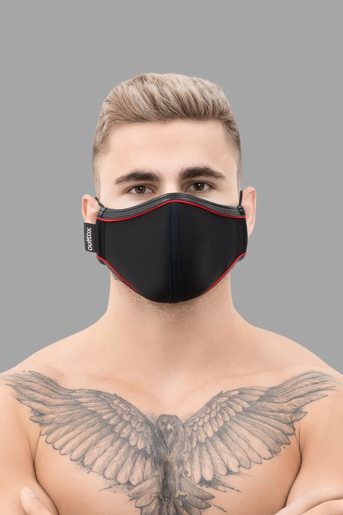 Outtox. Everyday Mask. Black and Red - Outtox - XAC101 - YX - Maskulo Global (EU) Store