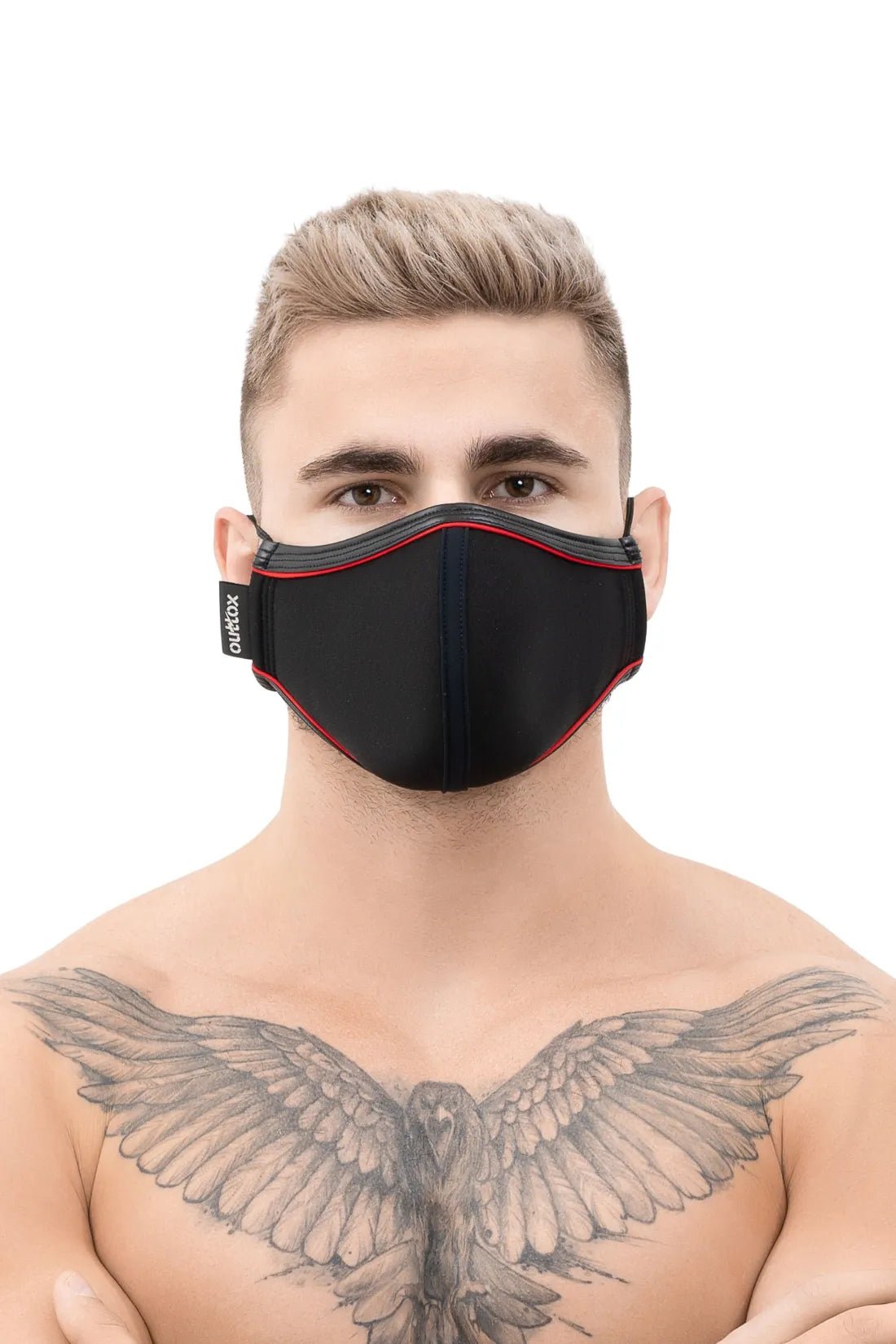 Outtox. Everyday Mask. Black and Red - Outtox - XAC101 - YX - Maskulo Global (EU) Store