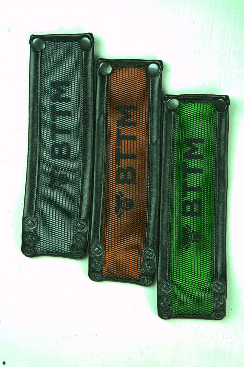 Youngero. "Role", Mesh Neon Orange Wrist Band - MAC174-Y1 - Maskulo US NY FL