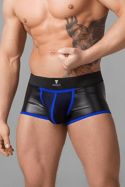 Youngero Trunk Shorts. Regular Rear. Blue Royal - MTR126-Y1 - Maskulo US NY FL